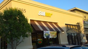Subway - Napa Junction Shopping Center - American Canyon